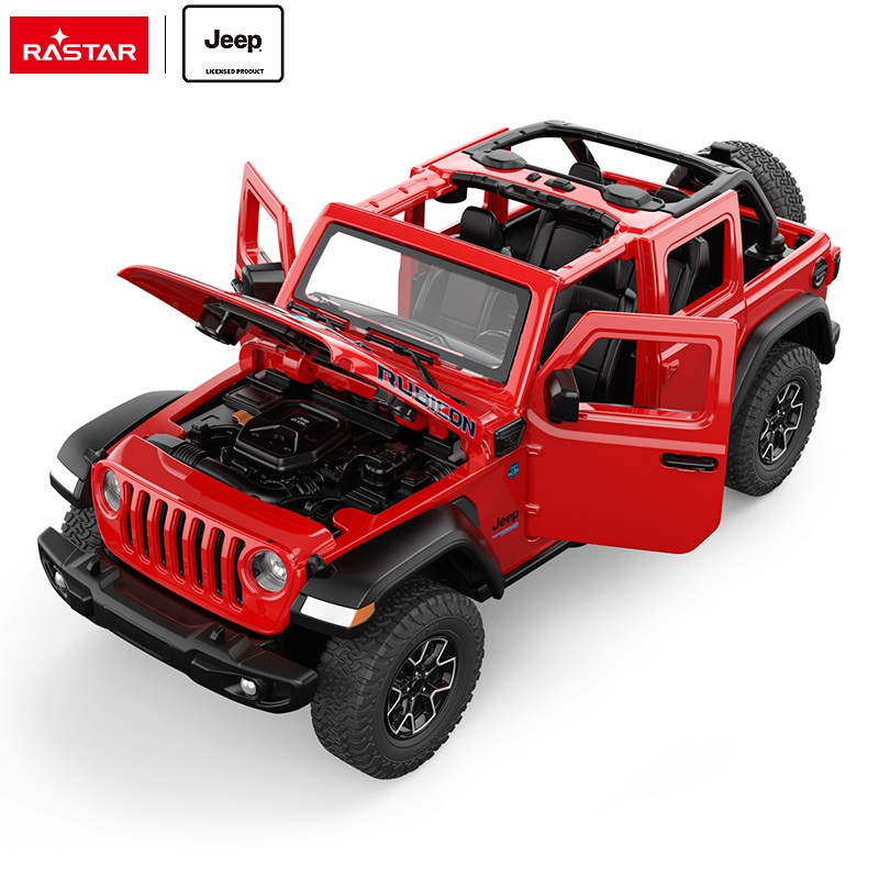 Die cast 1:32 Jeep Wrangler Rubicon 4xe